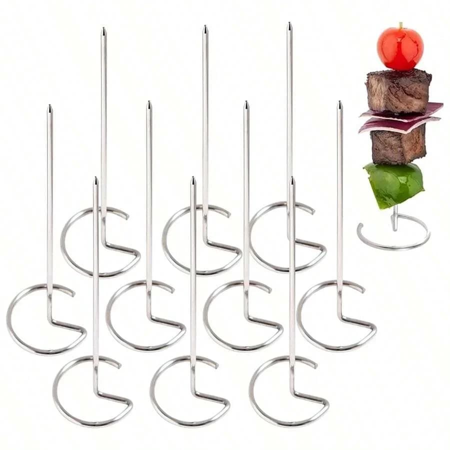 Paslanmaz Çelik Kebap ve Barbekü Şiş Seti (10/20/30 Adet)