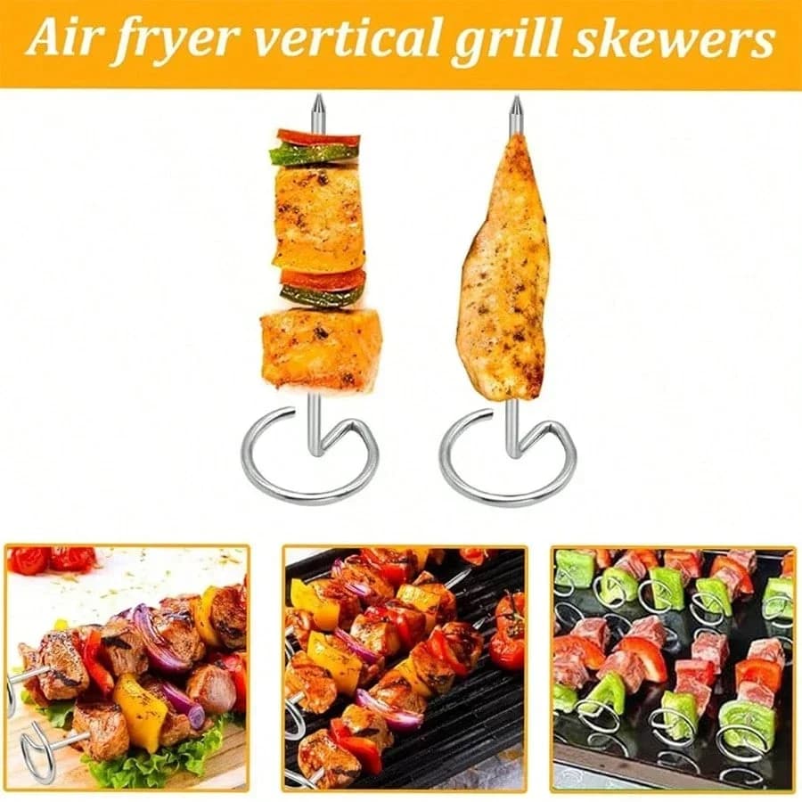 Paslanmaz Çelik Kebap ve Barbekü Şiş Seti (10/20/30 Adet)