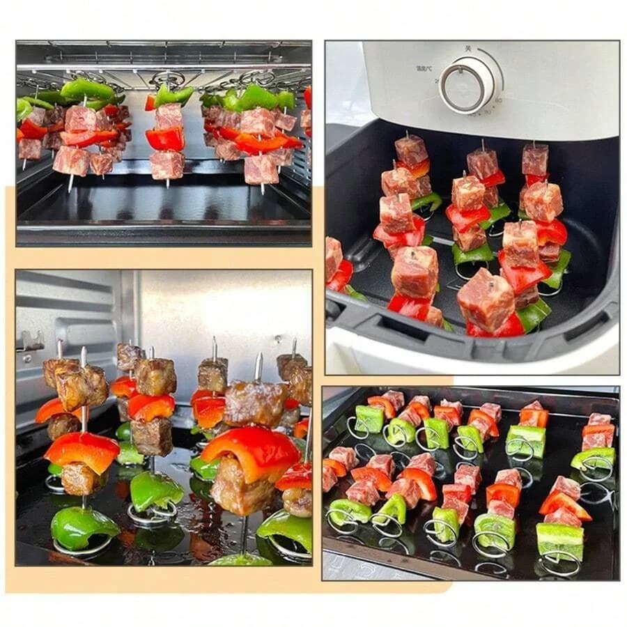 Paslanmaz Çelik Kebap ve Barbekü Şiş Seti (10/20/30 Adet)