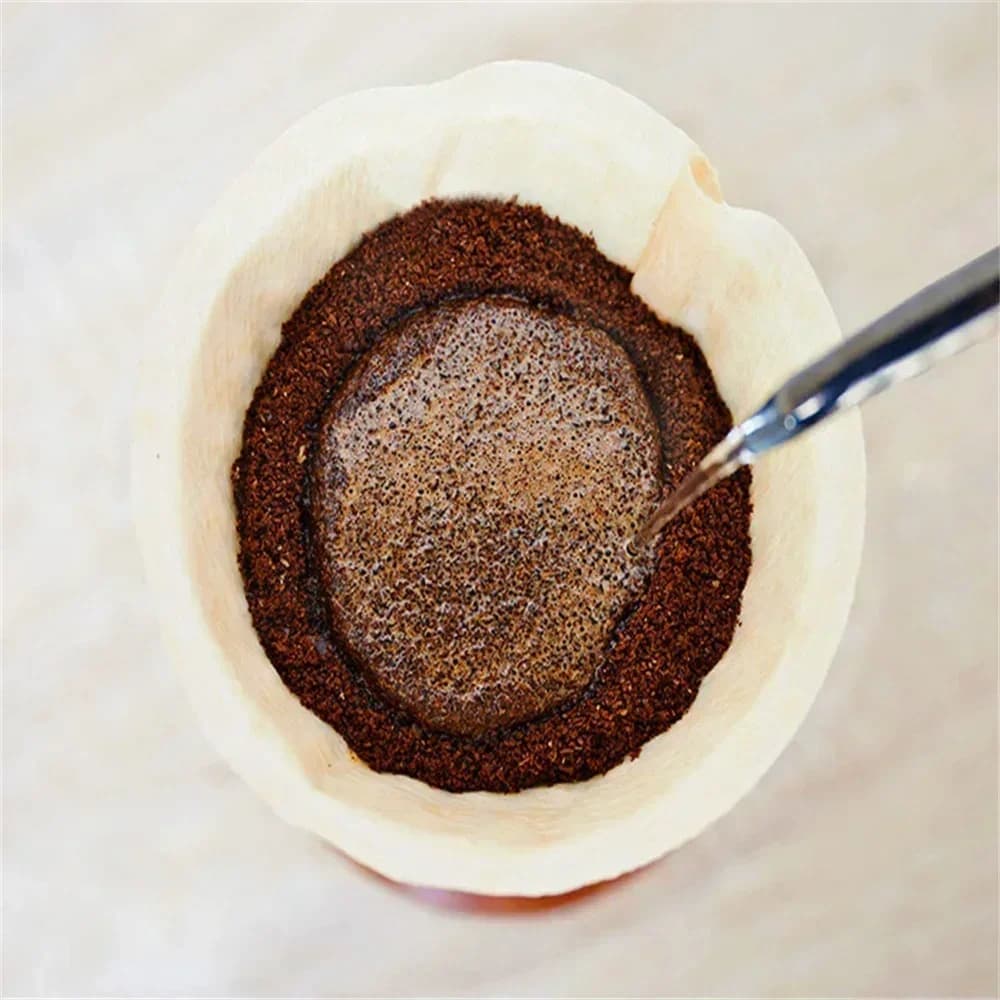 40/100 Adet V Şekilli Kahve Filtre Kağıdı, Ağartılmamış V60 Filtre Kahve Kağıdı