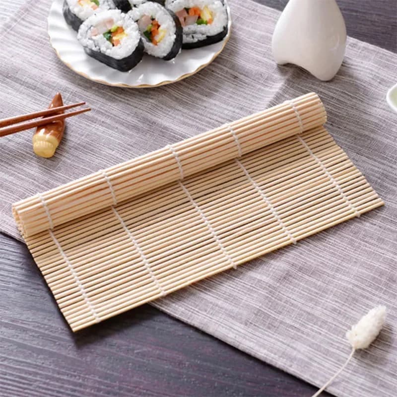 Bambu Suşi Matı, Yapışmaz Japon Usulü Suşi Sarma Hasırı