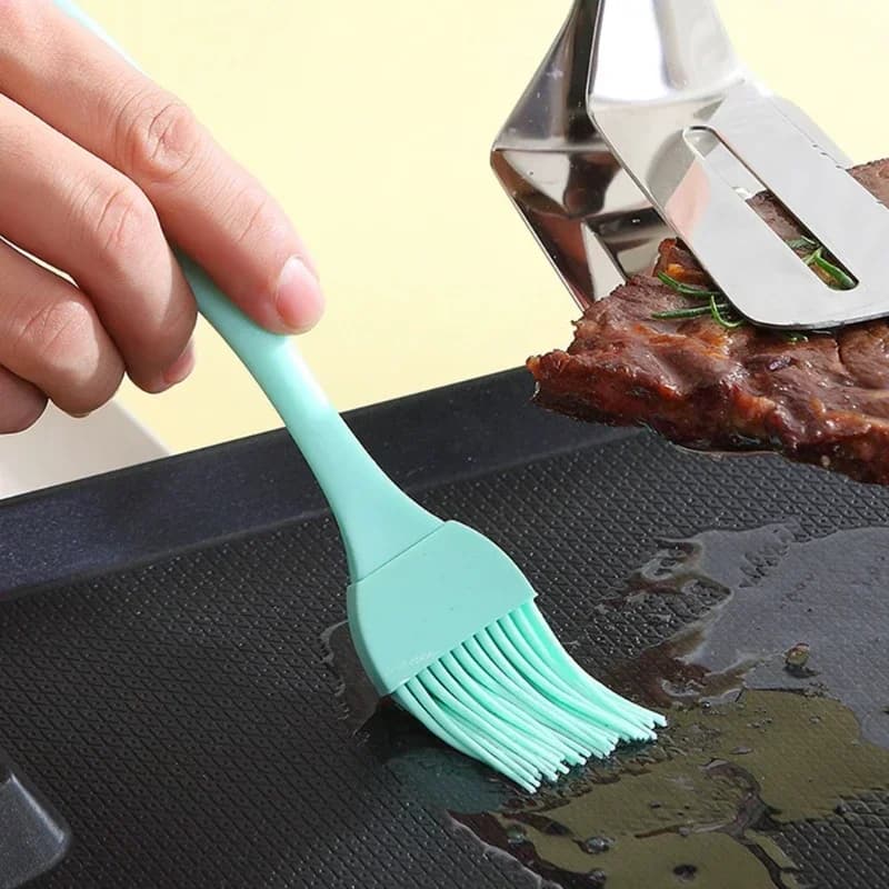 Gıda Sınıfı Silikon Yağ ve Sos Fırçası - Barbekü ve Mutfak Fırçası