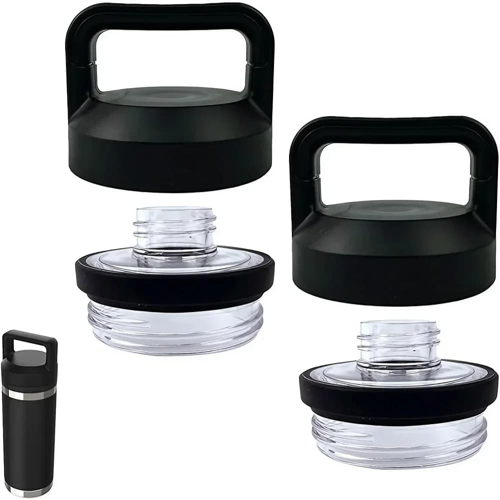 1/2/3 Adet Rambler Chug Yedek Kapak, YT 18oz, 26oz, 36oz, 64oz Modelleri ile Uyumlu - Spor Şişe Kapağı Aksesuarı